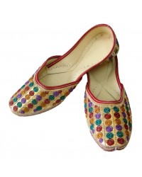 JAIPURI MOJRI WITH EMBROIDERY (Ladies Footwear) HKIAF9012